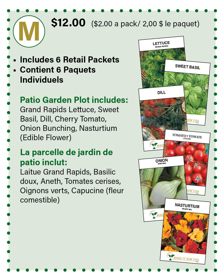 M : Patio Garden Plot